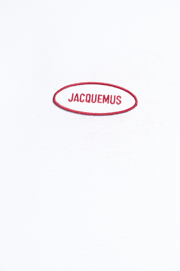 Jacquemus T-shirt with logo patch | Men's Clothing | Vitkac